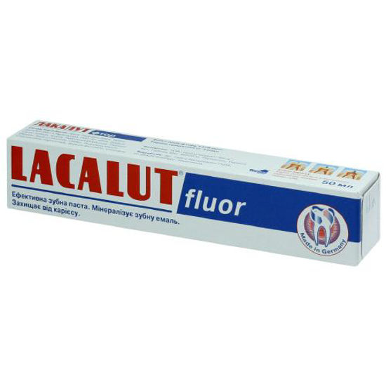 Лакалут фтор (Lacalut Fluor) зубная паста 50 мл